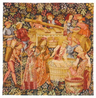 Old Wine Tapestry