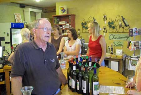 Gary Gilstrap, Owner/Winermaker at Texas Hills Vineyard